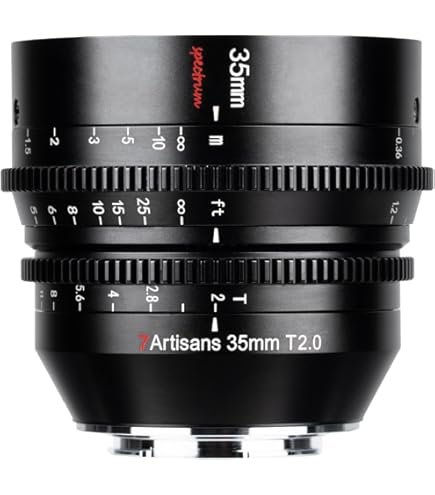 Amazon.com : 7artisans 14mm T2.9 Cine Lens for Sony E Mount, Full