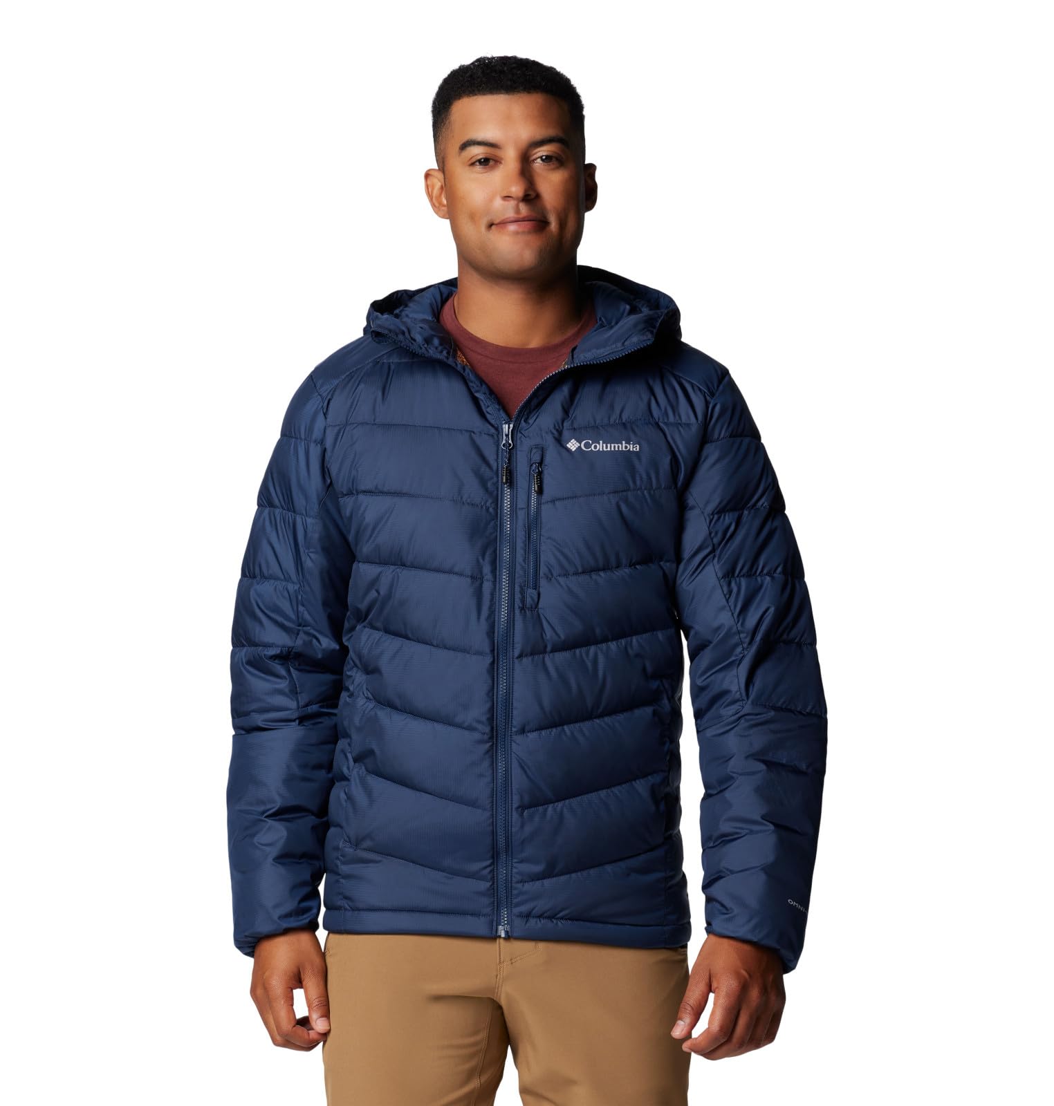 Columbia Men’s Labyrinth Loop II Hooded Jacket, Collegiate Navy, Small