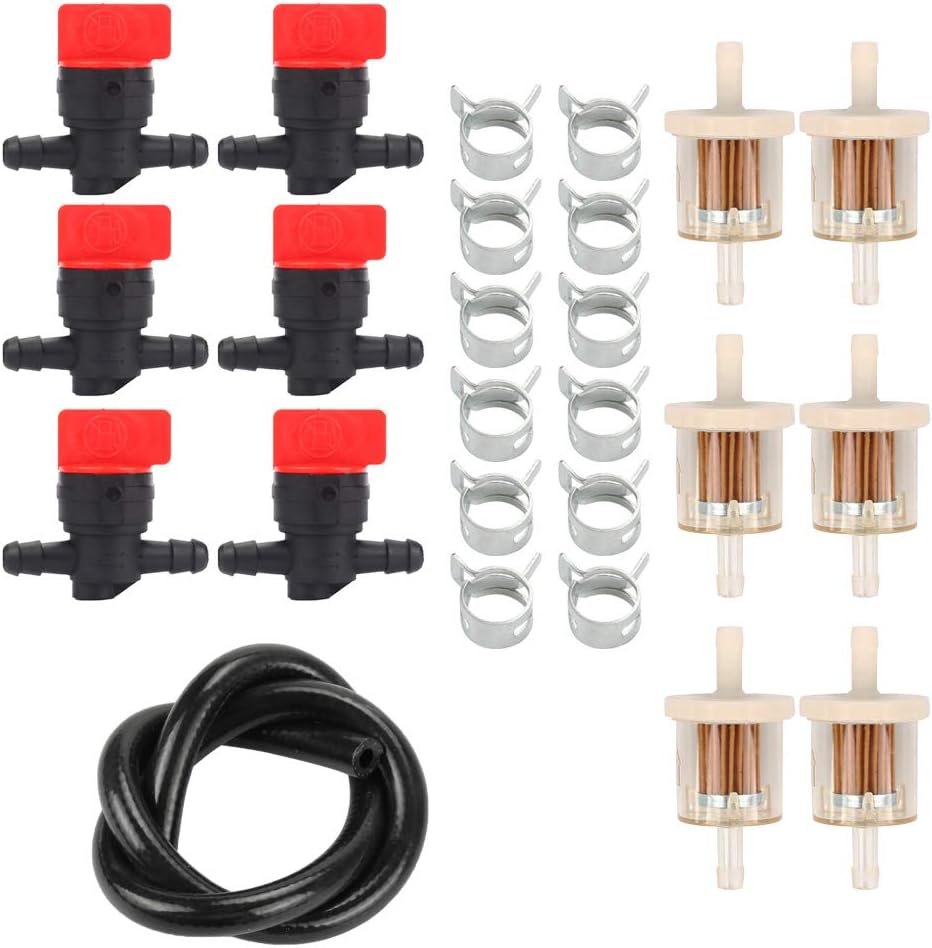 Best Lawn Mower Gas Line Shut Off Valve Straight