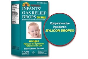 GeriCare Infants’ Gas Relief Drops Simethicone Drops for Infants, Relieves Stomach Discomfort, Safe & Gentle 20mg Drops, Child Anti-Gas 1 Fl Oz (Pack of 1)