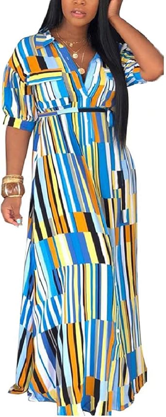 maxi blouse dress