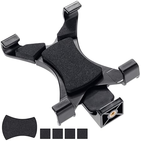 Zacro Universal Tablet iPad Stativadapter Halter Halterung Clip Mount Adapter für iPad 2, 3, 4,ipad(2017),iPad Air 1, 2, 3,iP