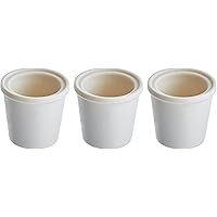 Home Brew Ohio - 5150X3 Small Universal Carboy Bung-Solid-Set of 3, 9R-E0UD-EQ5P, White