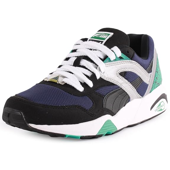 Puma Trinomic R698 Black Pool Blue Peacoat
