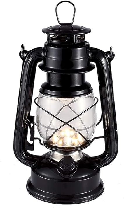 Vanthylit Set Of 2 Vintage Traditional Lantern With 15led Warm White Battery Operated Hanging Lantern For Indoors And Outdoor Decor Outdoor Lighting Tabletop Lighting