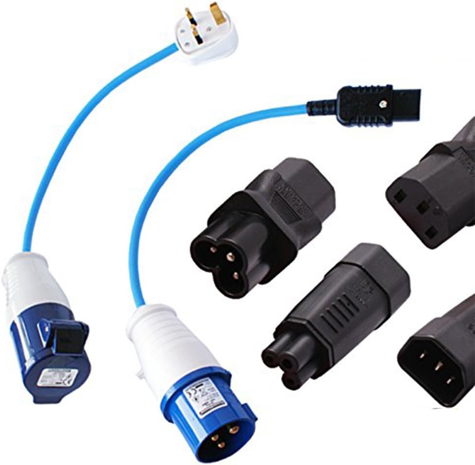 PAT Test Adaptor Set - 230volt Plug, Socket and Power Lead Adaptors LDM-230-A1