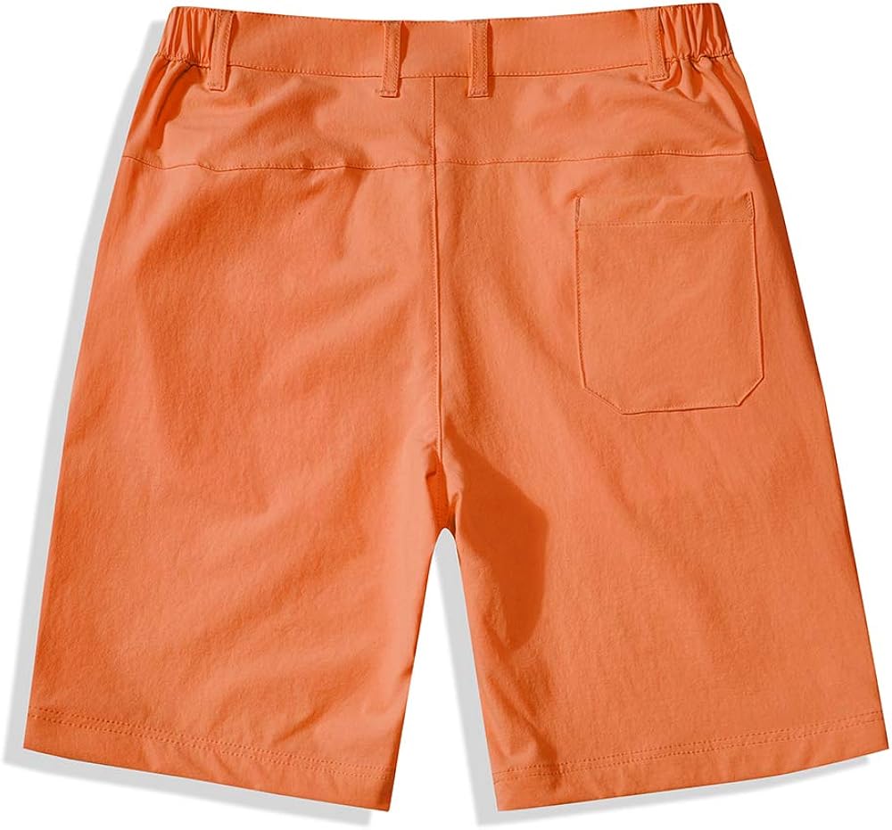 BASADINA Kids Shorts for Boys Girls Quick Dry Outdoor Casual Shorts with Moisture Wicking Performance: Clothing