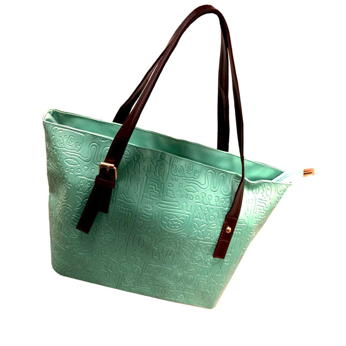 womens Shoulder Bag Casual Big Shoppingbags Tote Handbag Work Bag Travel Bags for Women Girls Ladies (Light green)