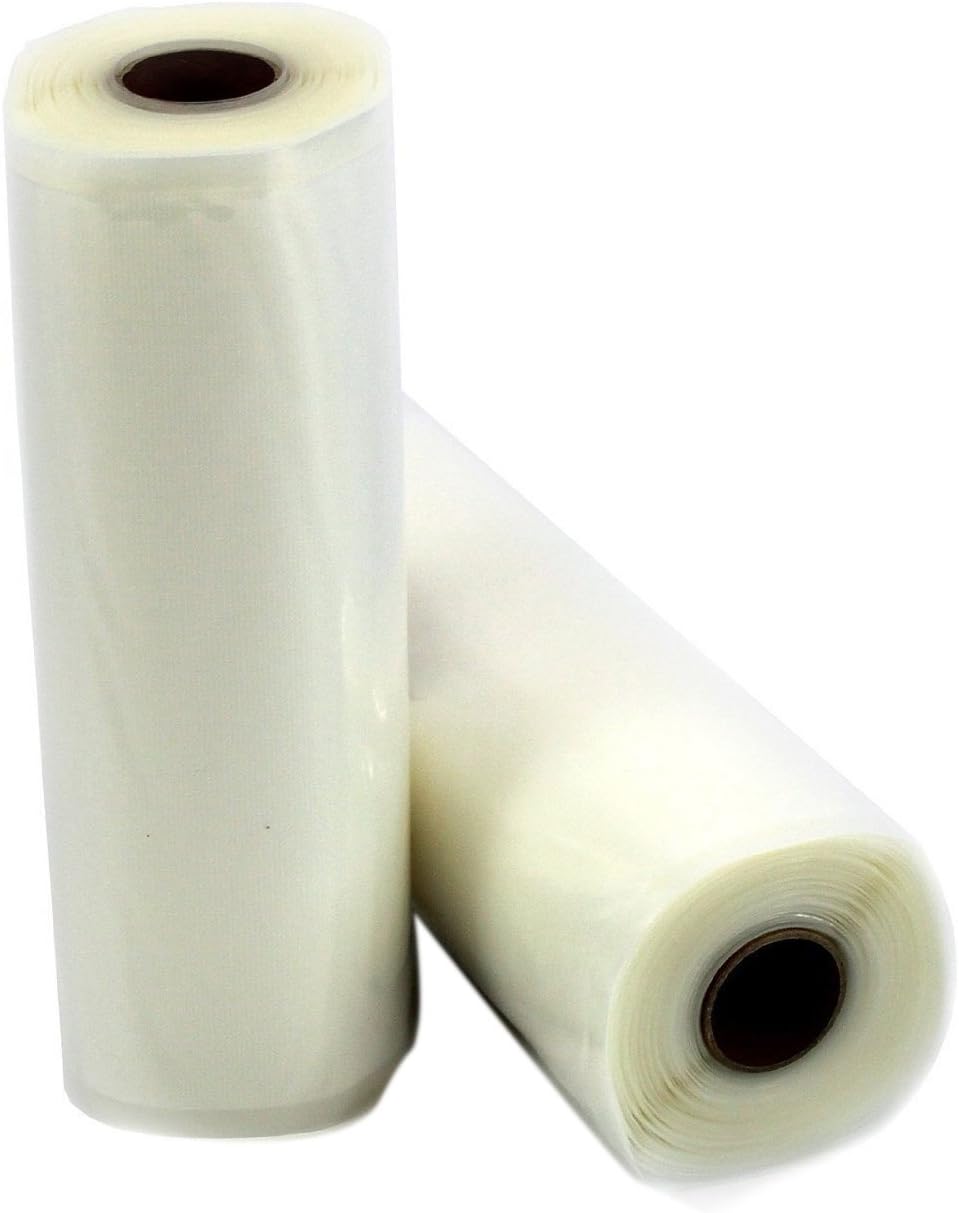 DISIANI 13x50 4 Mil Commercial Vacuum Sealer Bag Rolls Souse Vide, Jumbo, 2 Piece