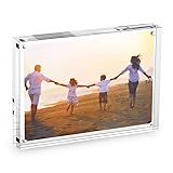 HESIN 5 by 7 inch Clear Acrylic Photo Frame