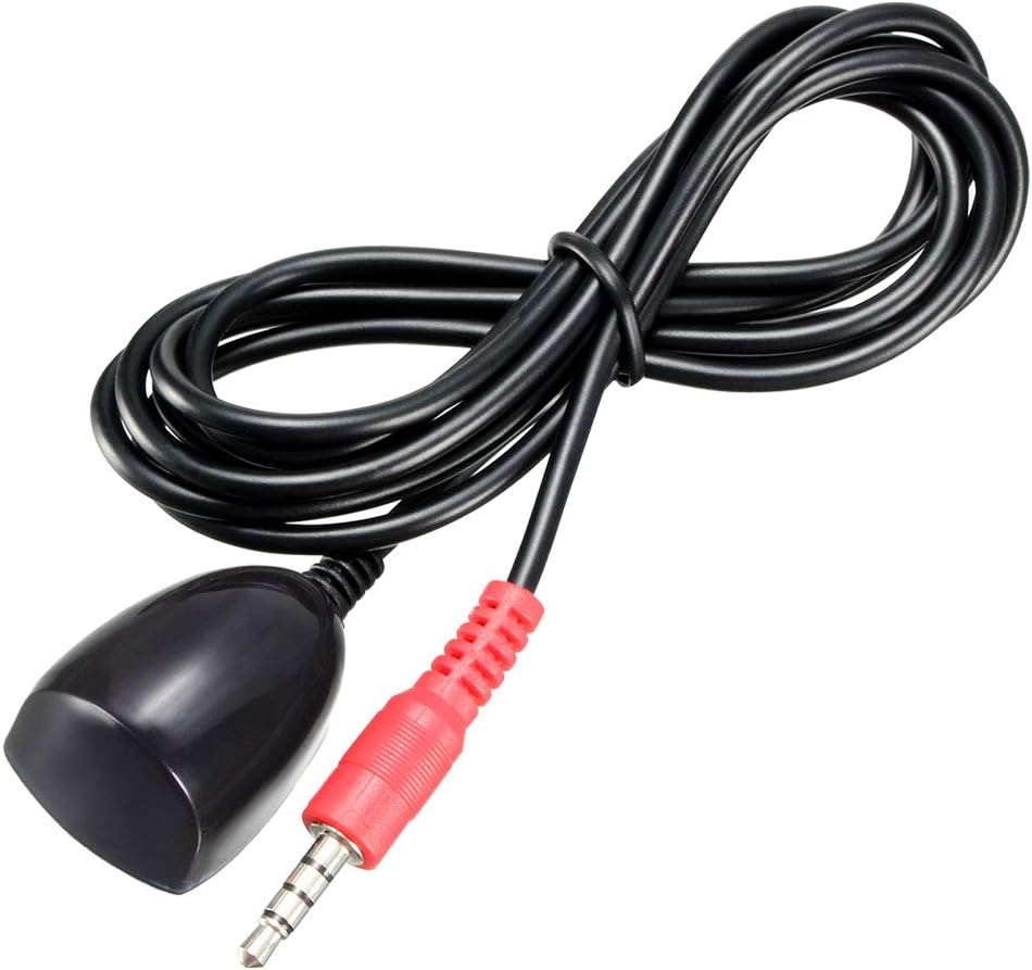 uxcell IR Infrared Receiver Extender Cable 3.5mm Red Jack 1.5meters Long 1015m