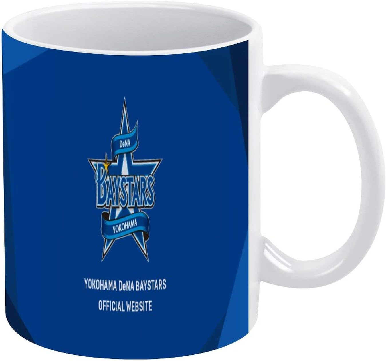 Amazon Co Jp 横浜ベイスターズ Yokohama Baystars 耐熱 マグカップ ガラス 電子レンジ マグカップ コーヒーカップ 食洗機対応 コップ 330ml ホーム キッチン