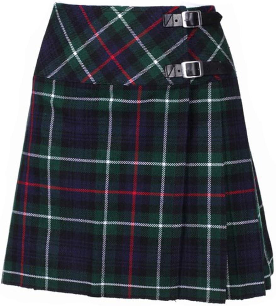 Scotland Kilt Co Ladies Billie Kilt Tartan Skirt 16 inch Length Scottish New