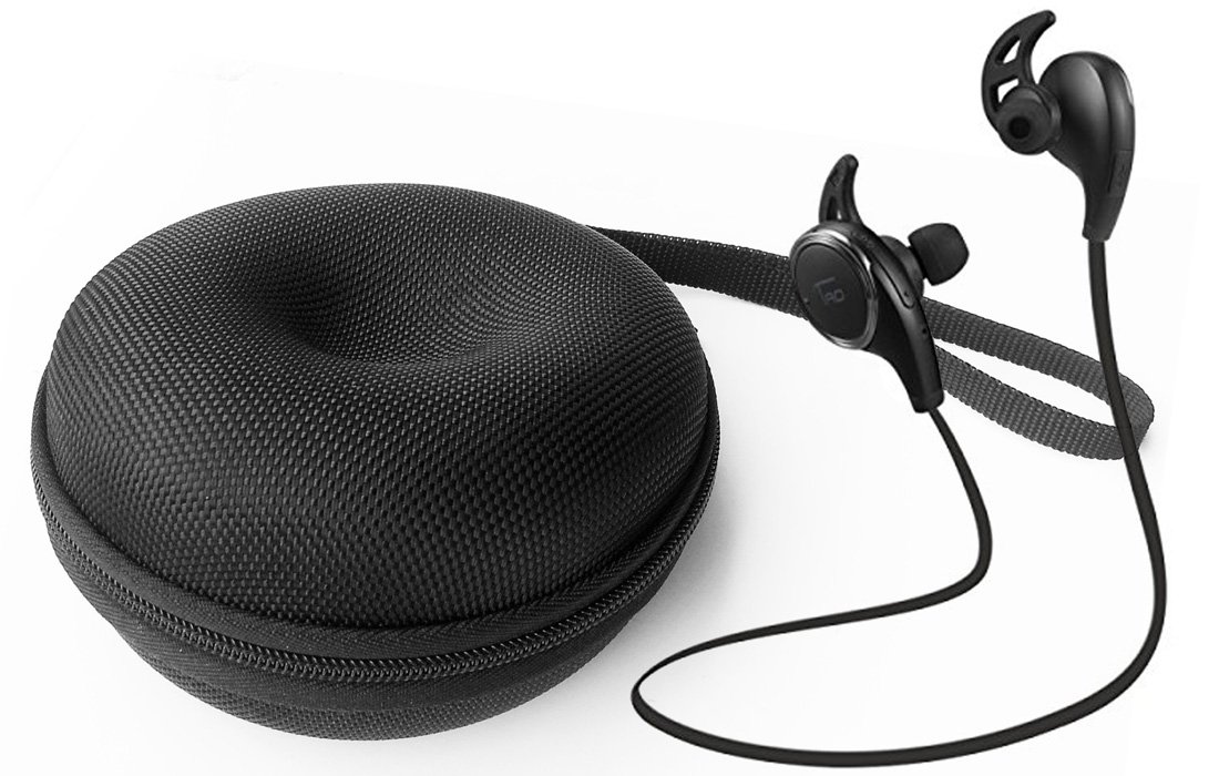 FitSand Hard Case Compatible for TaoTronics TT-BH06 BL Bluetooth Wireless Earphones
