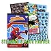Disney Soft Rectangular Lunch Bag Set with Stickers (Spiderman)
