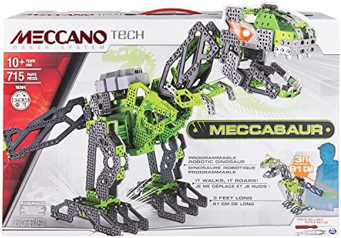 meccano metal robots
