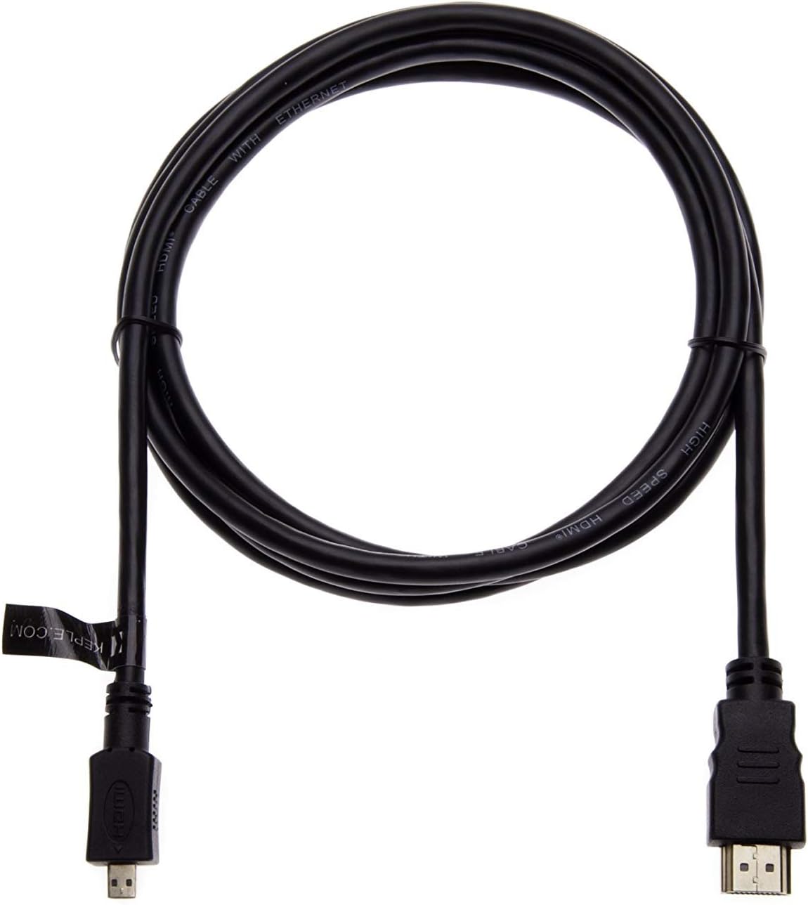 Micro HDMI Cable Compatible with Tesco Hudl/Acer Iconia Tab/Asus Transformer Book/Nikon Coolpix/Sony Cyber-Shot/Olympus/Panasonic - Image 5
