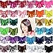 25Pack 3 Inch Bling Sparkly Glitter Sequin Hair Bows Alligator Hair Clips Hair Accessories Cheer Hair Bows for Baby Girls Toddlers Kids Children