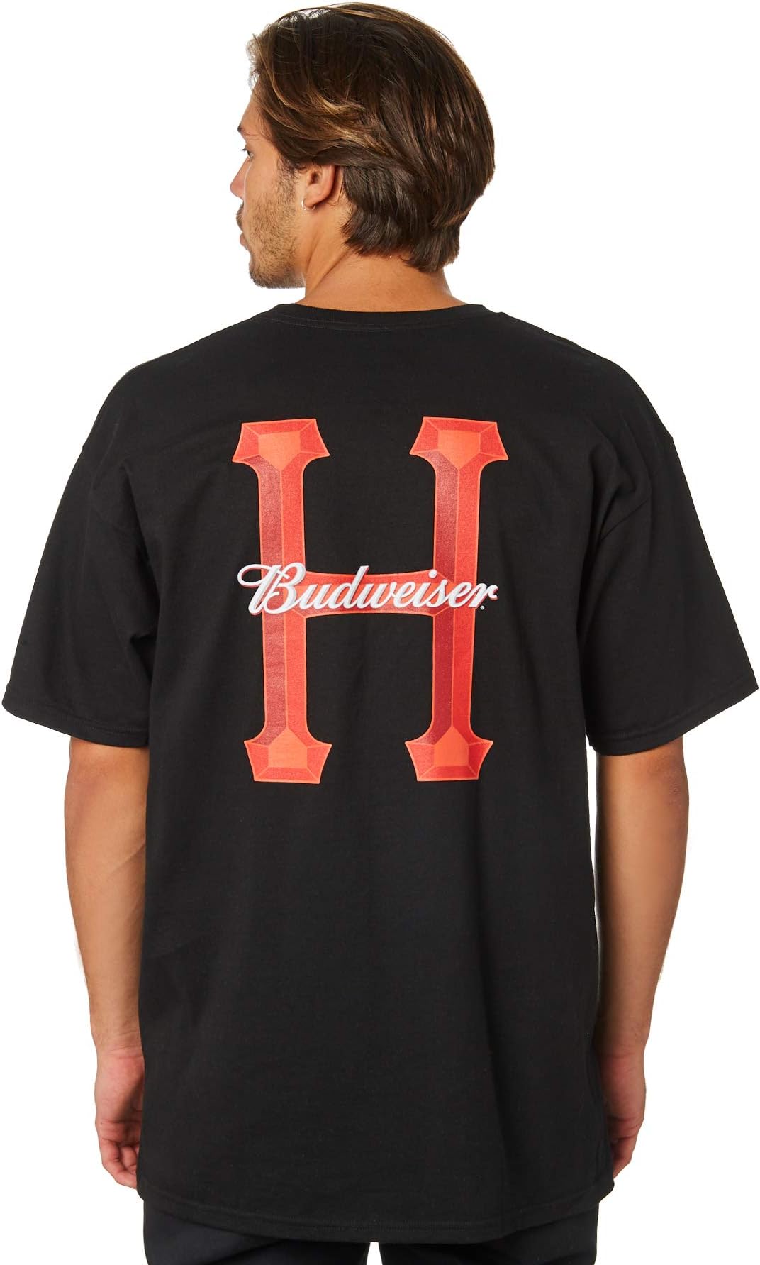 HUF Mens Budweiser Classic H T-Shirt
