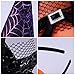 3 Pack Halloween Headband+3 Pcs Hair Clip,Fascigirl Halloween Party Witch Spider Hat Headbands Caps Headband Accessory For Party & Halloween & Carnivals (B Black)