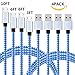 Micro USB Cable Edota 4Pack Samsung Cable Nylon Braided Cord Long High Speed USB to Micro USB Charging Cables Android Fast Charger Cord for Samsung Galaxy S7 Edge/S6/S5/S4,Note 5/4/3,HTC,LG,Tablet