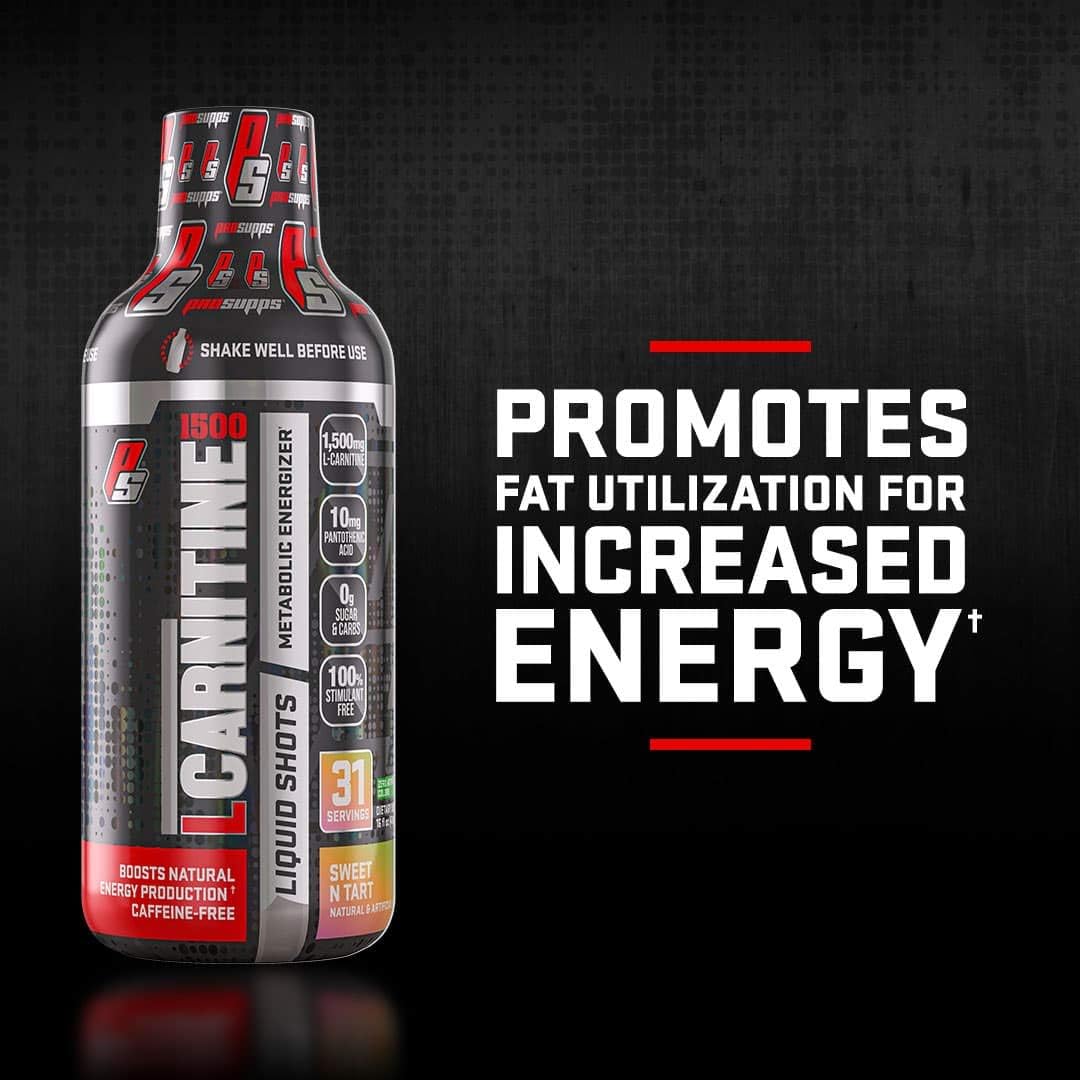 ProSupps L-Carnitine 1500 Liquid Fat Burner, Stimulant Free Metabolic Enhancer (Berry, 16 Fl. Oz): Health & Personal Care