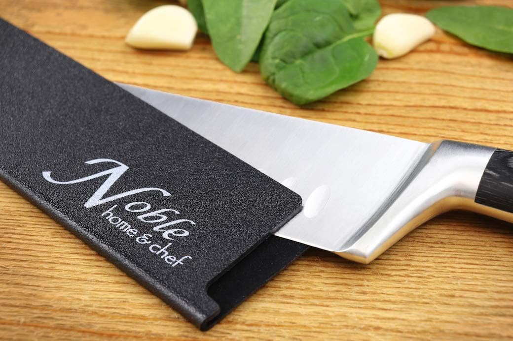 Universal Knife Edge Guard (14") is More Durable, Non-BPA, Gentle on Your Blades, and Long-Lasting. Noble Home & Chef Knife Covers Are Non-Toxic and Abrasion Resistant!: Kitchen & Dining