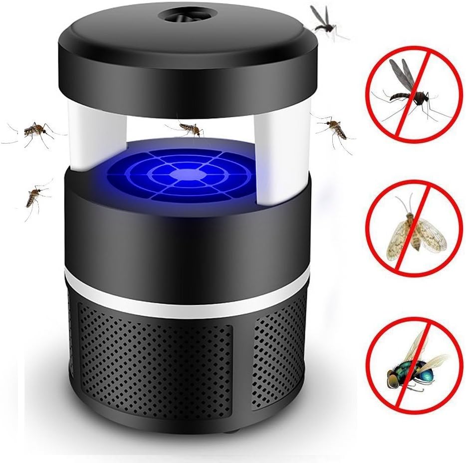 Bluesa Maamlly Mosquito Killer,Electronic Bug Zapper Insect Killer Trap with UV Light and Fan,No Radiation Low Power Consumption for Indoor,Outdoor,Home