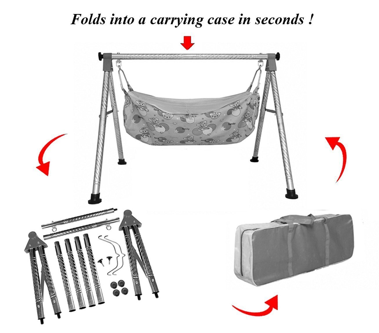 a to z hub baby cradle
