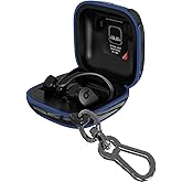 ANKASI Cover Compatible with Powerbeats Pro Case,Full Protective Shockproof Anti-Slip Silicone Case for Beats Powerbeats Pro 2020 (Black Edge+Midnight Blue)