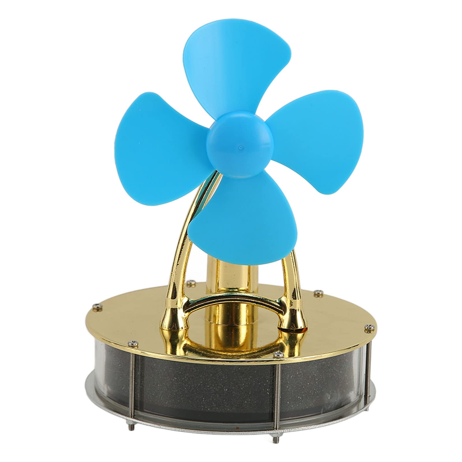 Fockety Stirling Engine, Low Temperature Stirling Engine Model Zinc Alloy Stirling Engine Motor, Hot Air Stirling Engine Fan Education Model for Physical Exploration Class Teaching