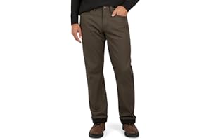 Weatherproof Vintage Fleece Lined Pants Men's - Regular Fit | Soft & Warm, Cold Weather Insulated Canvas Winter Pants for Men