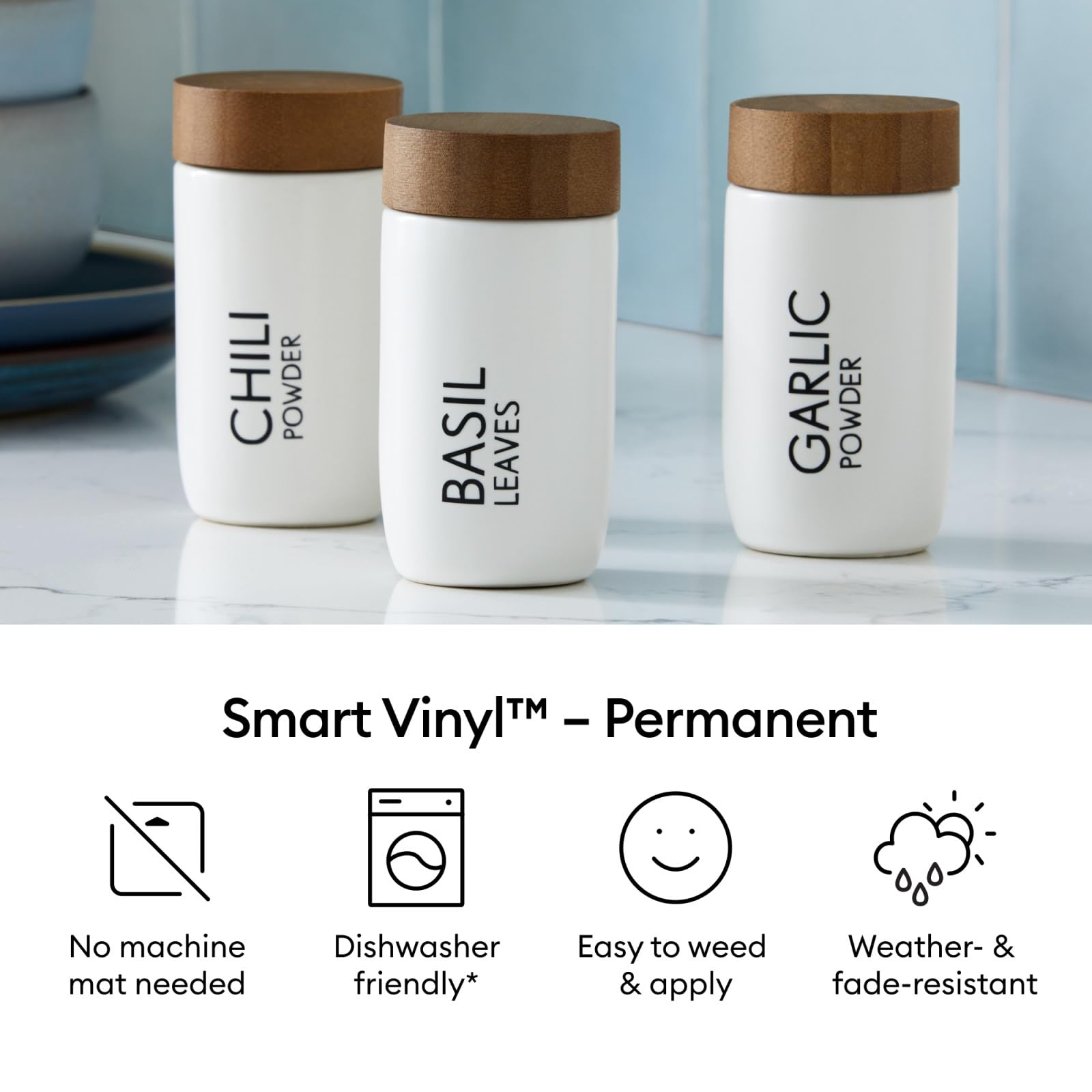 Cricut Smart Permanent Vinyl, Sampler Pack (13in x 24in, 6 Sheets)