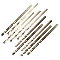 TA-VIGOR 10pcs 1.6mm Straight Shank Twist Drill