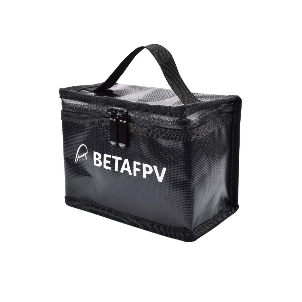 BETAFPV Fireproof Explosionproof Waterproof Safe Lipo Battery Bag for FPV Whoop Lipo Battery Storage Charging Fire and Water Resistant Highly Sturdy Double Zipper Lipo Battery Guard