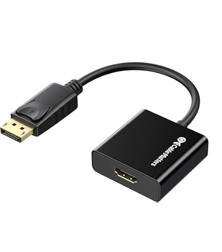 adpt dsip hdmi Amazon.com: Plugable Active DisplayPort to HDMI Adapter, Uni-Directional,  Driverless, Adapts Any Full-Sized DP Port to Enable Connecting a HDMI Cable  and Display up to 4K 3840x2160 @60Hz : Electronics