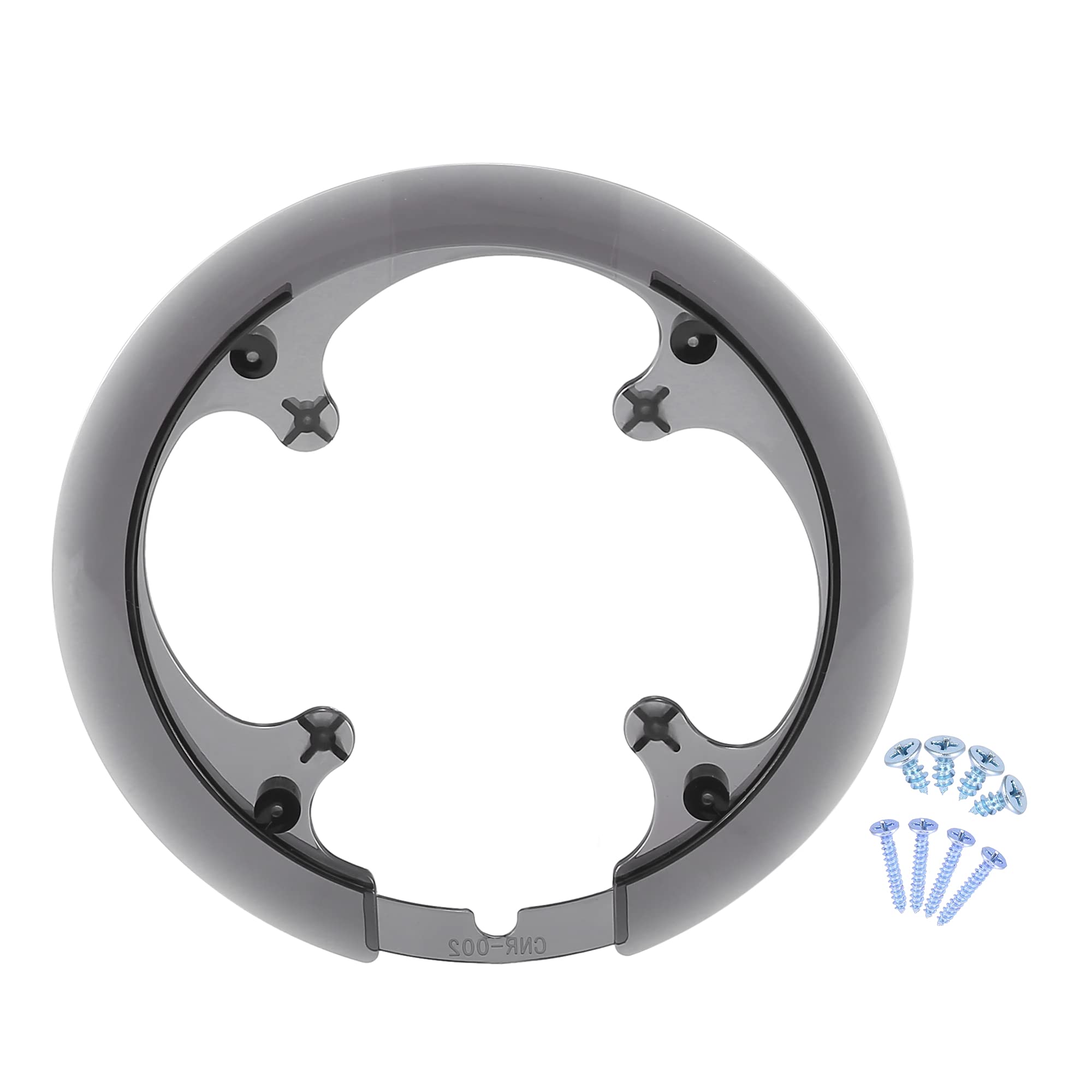 X AUTOHAUX 42 44 Teeth 7.4cm 9.5-10.5cm Bike Crankset Chain Wheel Cover Black