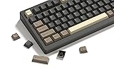 Womier Keycaps, Custom PBT Doubleshot Keycaps 60 65