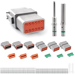 JRready ST6117 DT Series Connector 12 Pin Gray