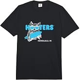 Hooters Honolulu Hawaii Surfing Hootie The Owl Restaurant Comfort Colors Adult Heavyweight T-Shirt
