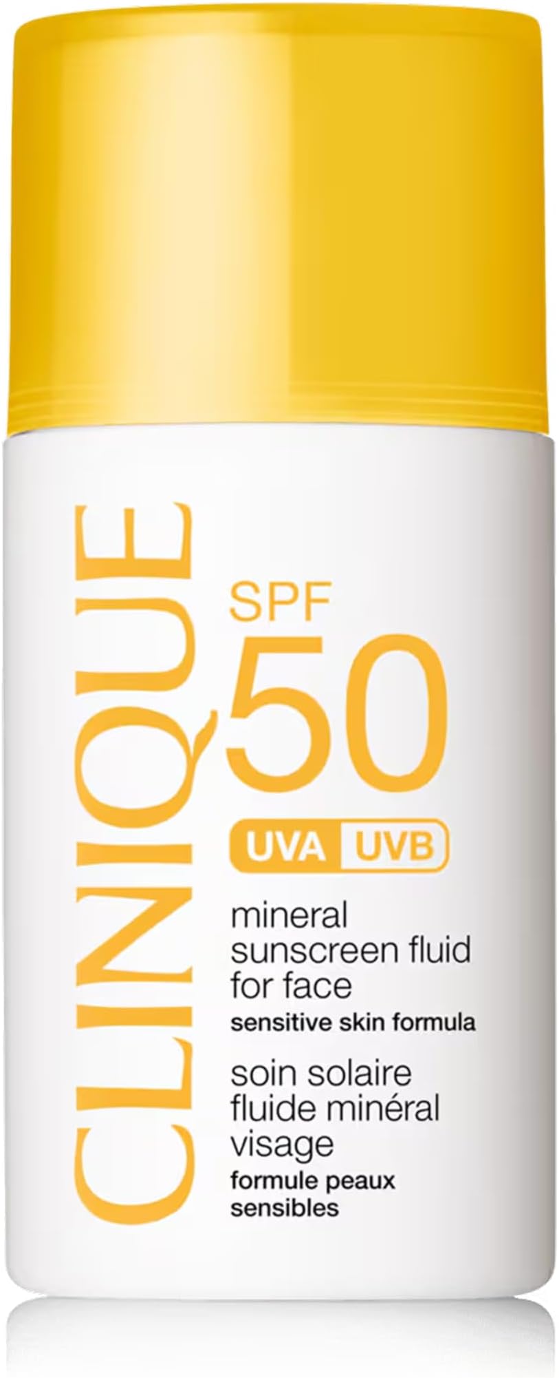 Clinique SPF 50 Mineral Sunscreen Fluid Face Sensitive Skin Lightweight