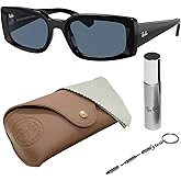 Ray-Ban RB4395 KILIANE BIO-BASED Square-Round Shaped Sunglasses for Men & Women with Official RAYBAN Eyewear Kit