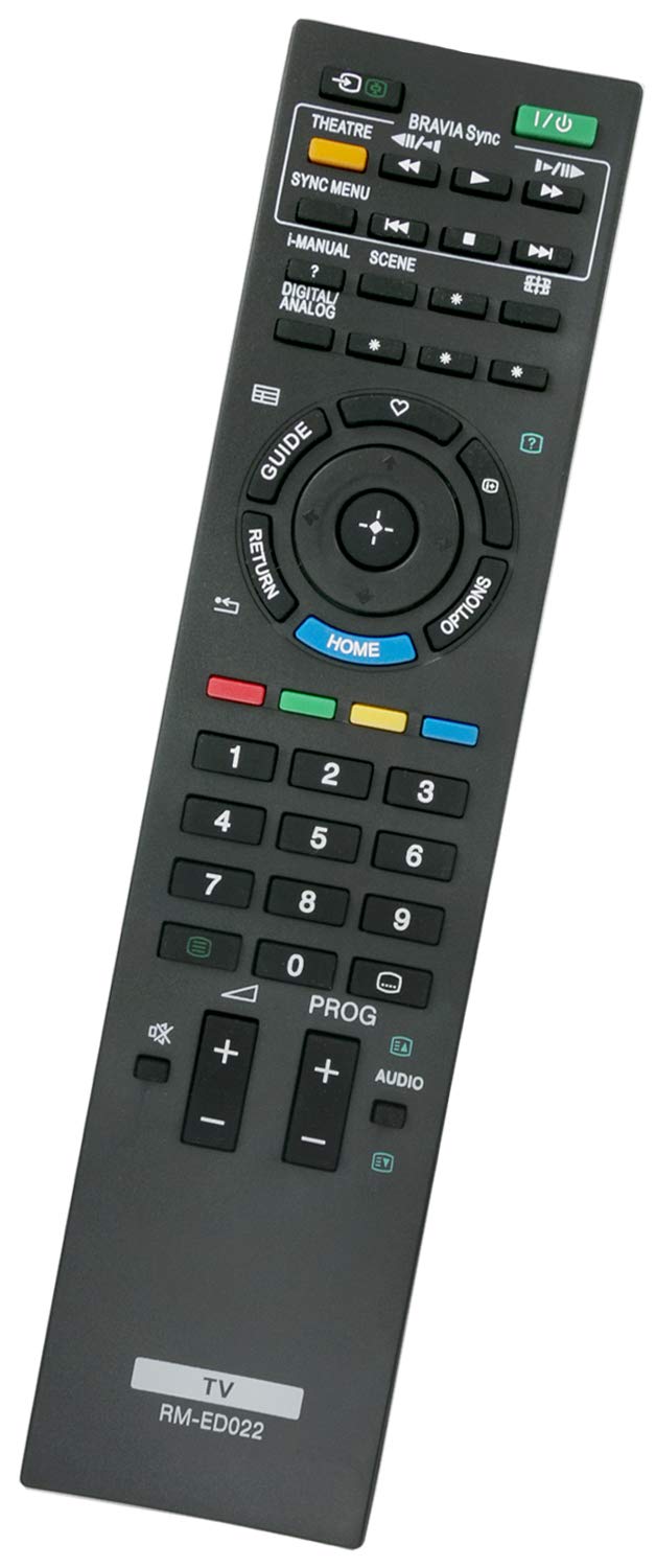 ALLIMITY RM-ED022 RMED022 Remote Control Replace for Sony Flat Panel Color Bravia TV KDL-22EX302 KDL-26EX401 KDL-32EX402 KDL-37EX302 KDL-32BX300U KDL-32EX302 KDL-37EX401U KDL-40EX401 KDL-40NX500