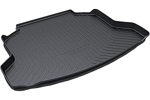 AIQIYING CRV Cargo Liners - All-Weather Waterproof Durable Custom-Fit 3D-Designed Protection Rear Trunk Tray Floor Mats Compatible with Honda CRV 2007-2016