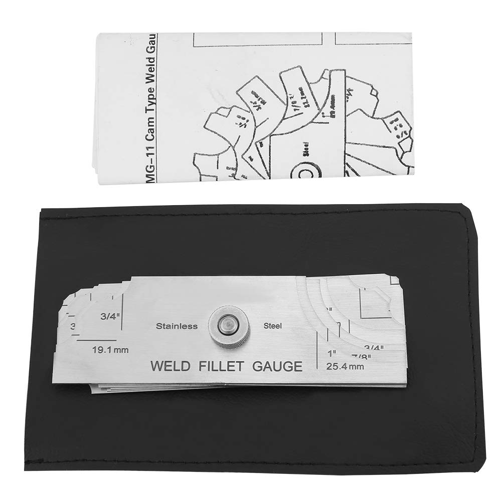 Fillet Weld Set Gage Welding Gauge Welder Inspection Ulnar Tools Both Inch and Metric