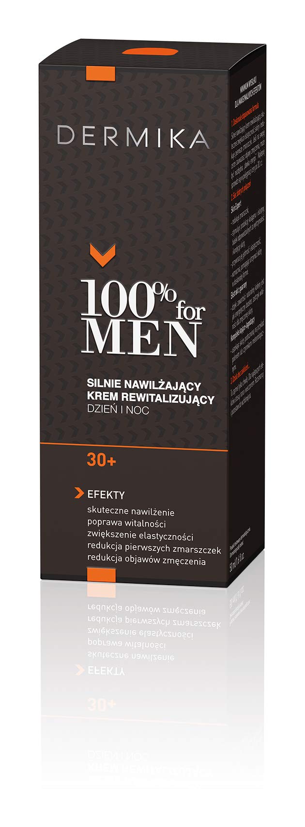 Dermika 100% for Men Ultra-Hydrating and Revitalizing Cream 30+ 48.2 g
