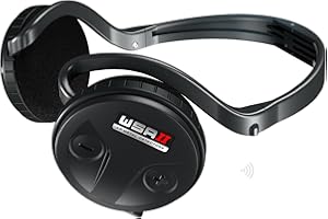 XP Metal Detectors WSAII Fastest Wireless Headphones Compatible with Deus II RC and WS6 Master Metal detectors, Foldable, Com