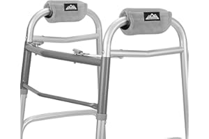 supregear Walker Hand Grip (2 Pack) - Soft Padded Handle Cushions Covers - Comfortable Padding for Walker Rollator Wheelchair - Non-Slip Senior Elderly Grippers