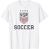 United States Soccer Icon White USWNT Officially Licensed T-Shirt