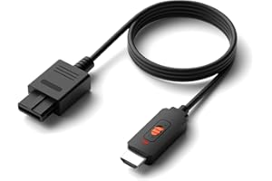 Y.D.F N64 to HDMI Converter, HD Link Cable for N64, Nintendo 64 to HDMI Compatible Nintendo 64/ Game Cube/SNES/SFC （Fully Upgraded Version）